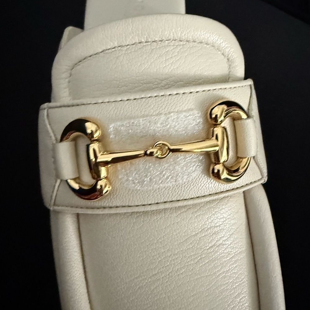 Brand new GUCCI women’s Horsebit Leather Loafer Slipper size 9.5 - Picture 7 of 16